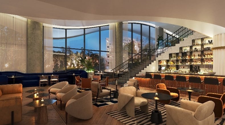 Hartley Kitchen & Cocktails will serve breakfast, lunch and dinner, along with bar service, weekend brunch and an all-day cafe menu. Courtesy of Kimpton Restaurants