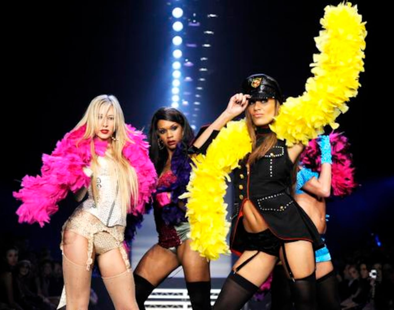 Pussycat Dolls live on the runway