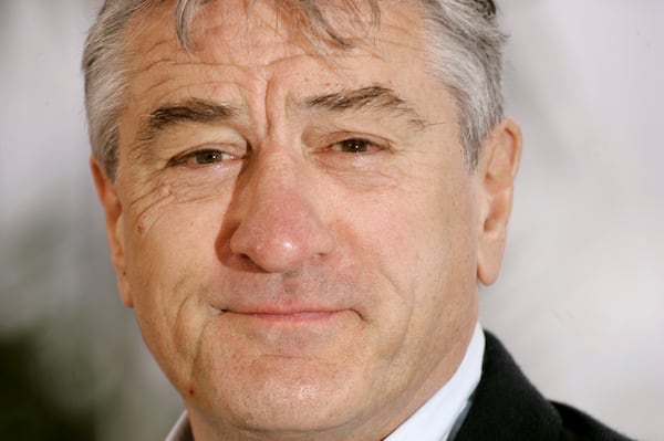 FILE - Actor Robert De Niro appears at the photo call for the film "What Just Happened?" during the 61st International film festival in Cannes, southern France, on May 25, 2008. (AP Photo/Carlo Allegri, File)
