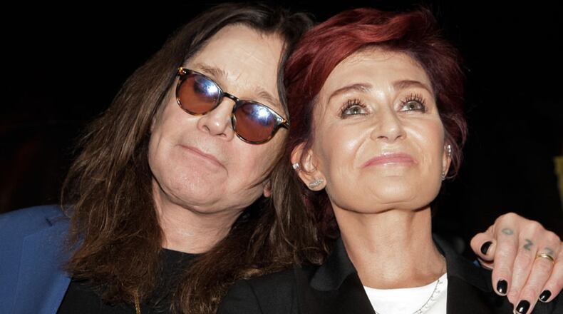 HOLLYWOOD, CA - MAY 12:  Ozzy Osbourne and Sharon Osbourne attend the Ozzy Osbourne and Corey Taylor special announcement press conference on May 12, 2016 in Hollywood, California.  (Photo by Tibrina Hobson/WireImage)
