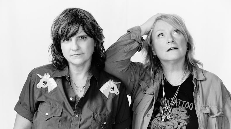 The Indigo Girls have stayed busy with their families during the pandemic lockdown.