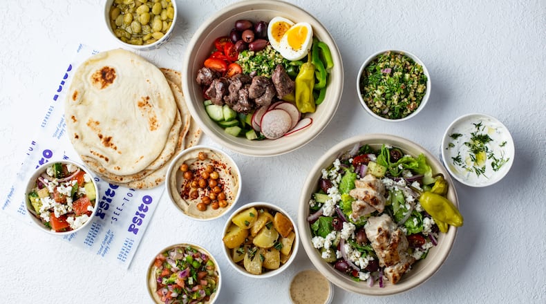 Psito brings fresh Mediterranean cuisine to Summerhill, including pitas baked fresh in-house. (Credit: Angie Mosier, courtesy of Psito)