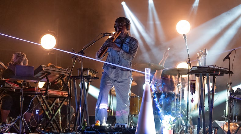 André 3000 performed the first of his six "New Blue Sun" shows at Variety Playhouse on Feb. 27, 2024. Photo credit: Tiffany Powell