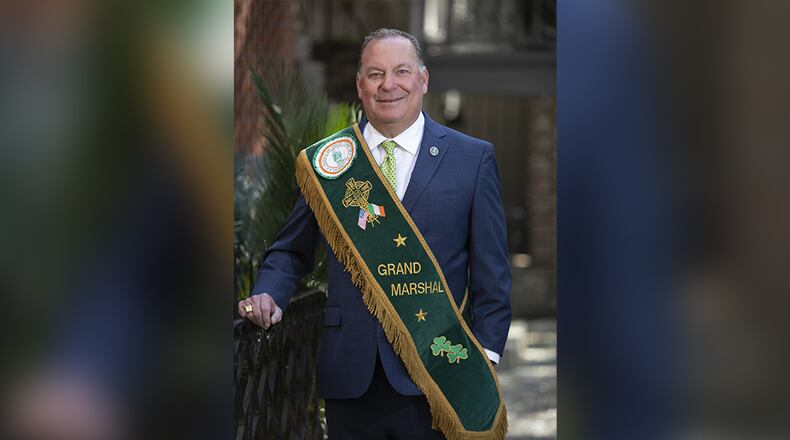 John Forbes is the grand marshal of the 2024 Savannah St. Patrick's Day Parade. (photo courtesy of Savannah St. Patrick's Day Parade Committee)