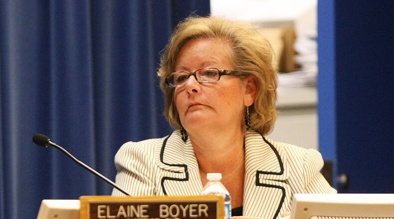 Elaine Boyer was the longest-serving commissioner in DeKalb County. She resigned last year, shortly before she was charged with defrauding taxpayers. JASON GETZ / JGETZ@AJC.COM