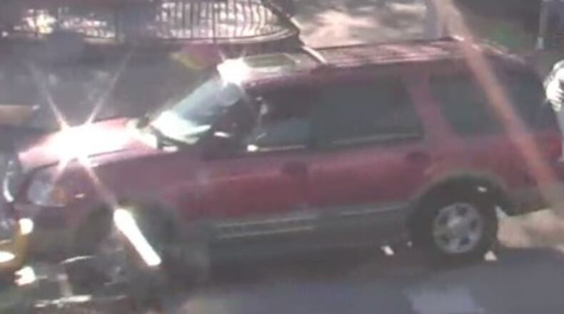 Atlanta police are looking for this late ’90s Ford Explorer in connection with a fatal hit and run Saturday evening April 16, 2016. (CREDIT: Atlanta Police Department)