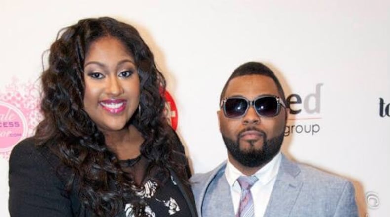 Jazmine Sullivan and Musiq Soulchild talked music at an industry event in Atlanta. Photo: UnTamed Royalty Photography