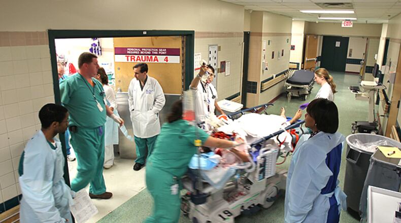 Senate Bill 573 would require hospitals and surgery centers in the state to implement policies to reduce surgical smoke, a situation that is especially bad for operating room nurses, whose shifts often last 8 hours or more. (AJC file)