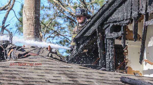 Three units at a DeKalb County townhouse community were impacted when a fire broke out. 
