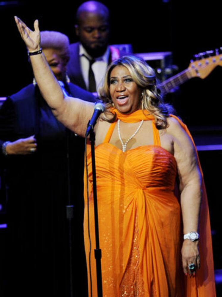 Aretha at L.A.'s Nokia Theatre