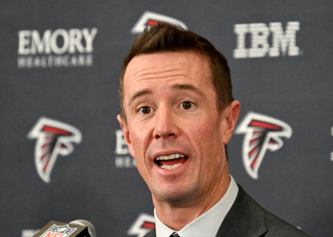 New Falcons president of football Matt Ryan