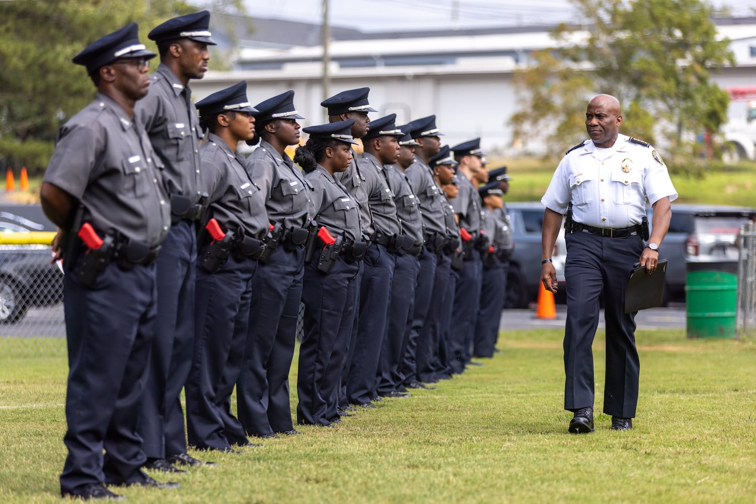 Clayton County police K-9 Waro memorial service