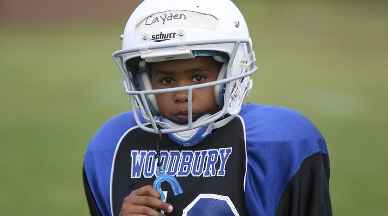 Cayden McCorkel, 9, suffered a concussion that kept him out of school for a week. (Kyndell Harkness/Minneapolis Star Tribune/MCT)
