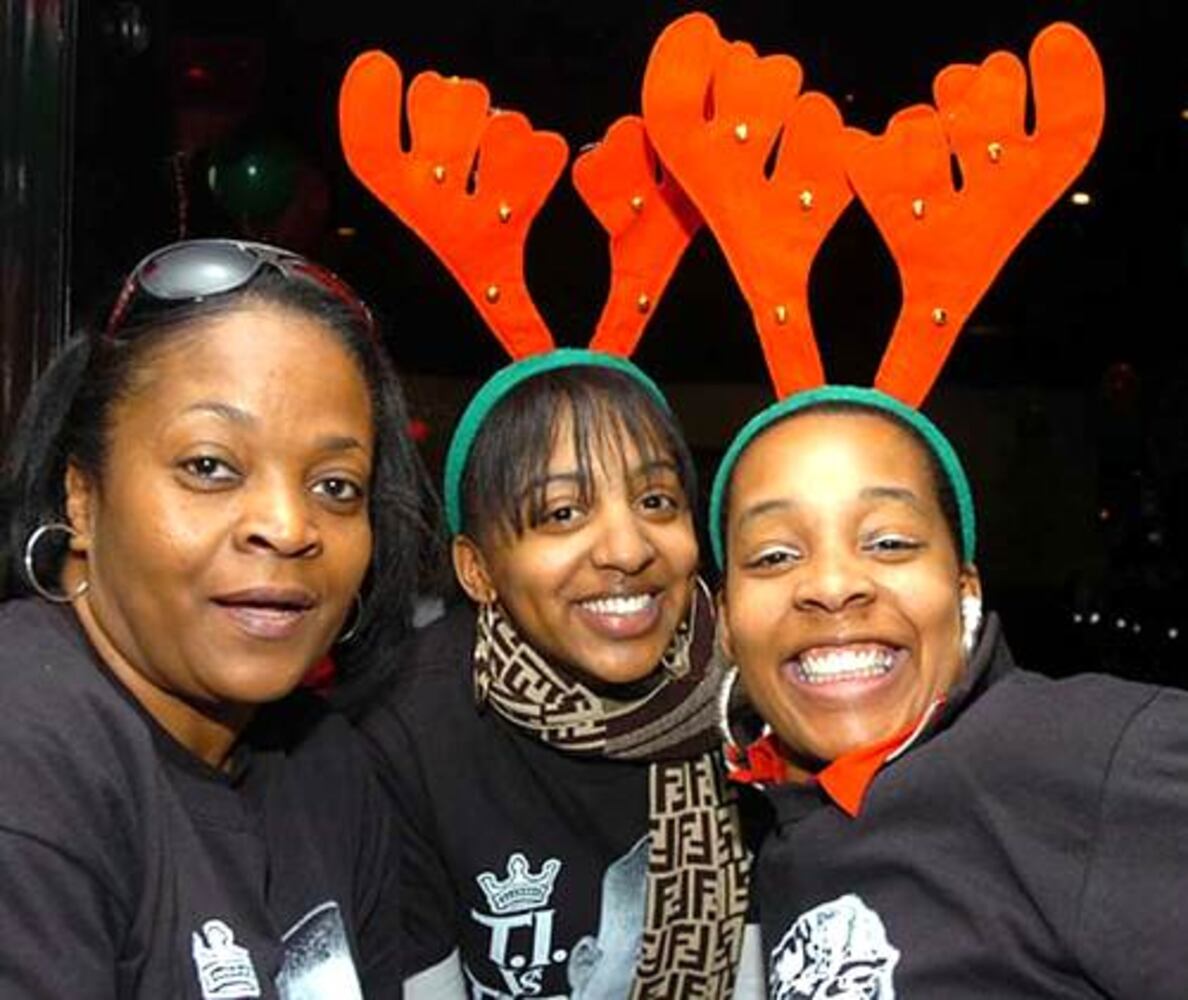 Friends, family turn out for T.I. Christmas