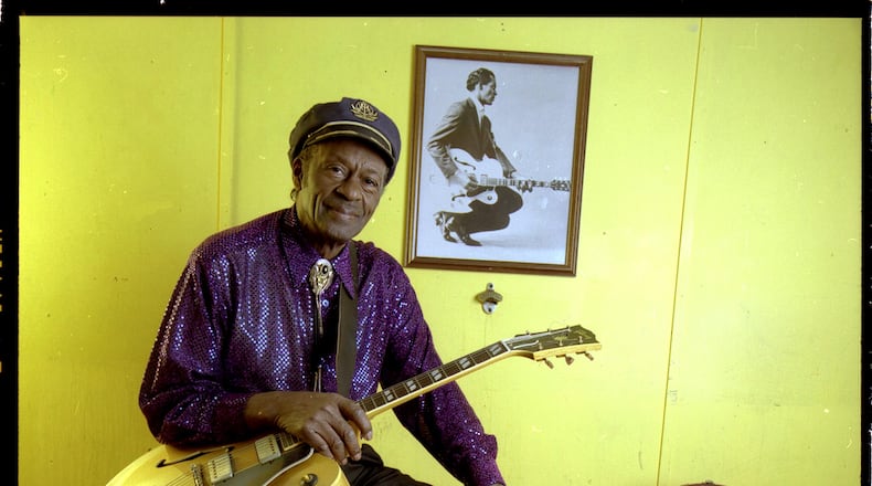 Chuck Berry in 2003. (Fred R. Conrad/The New York Times)