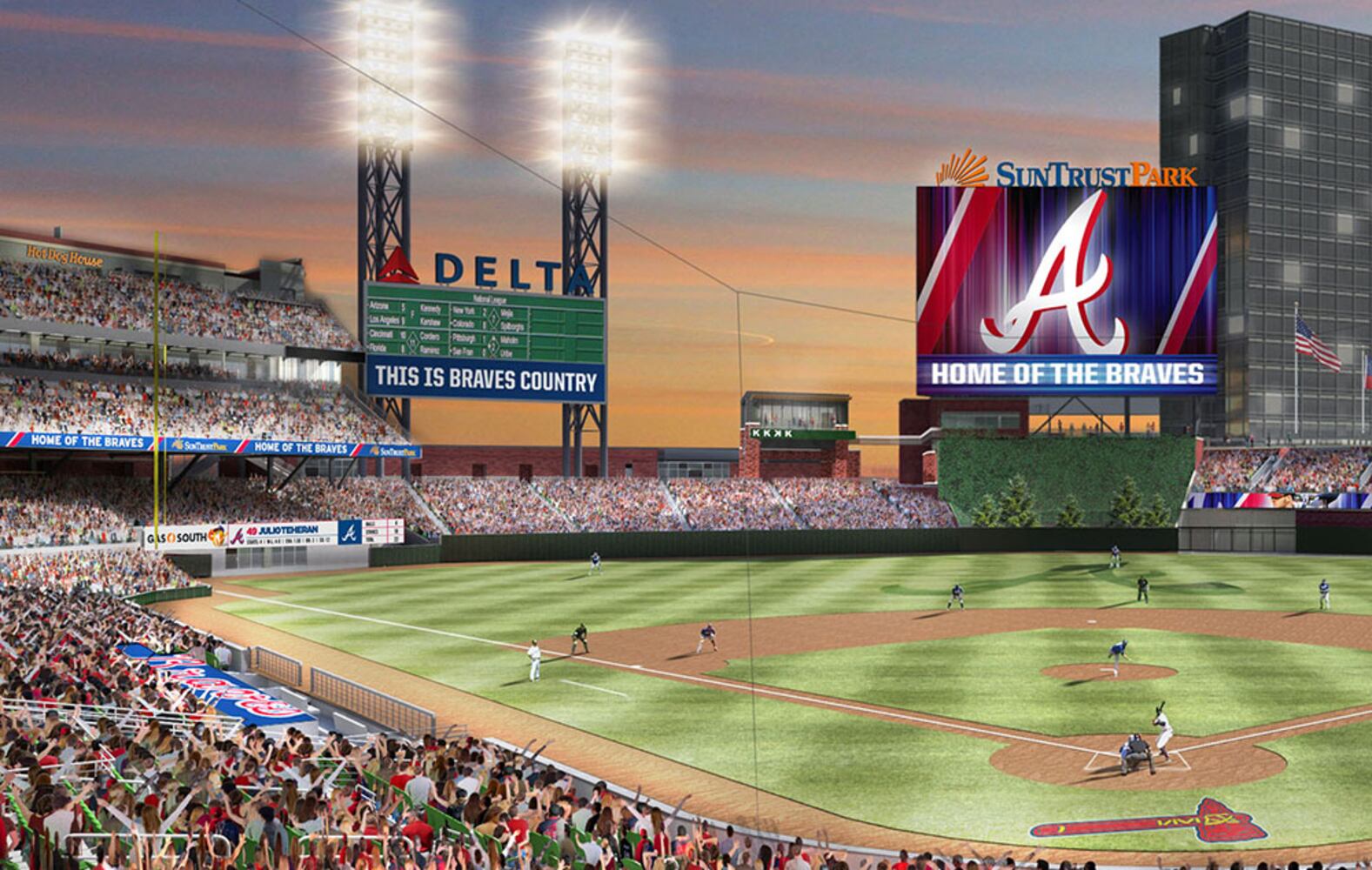 Braves' SunTrust Park