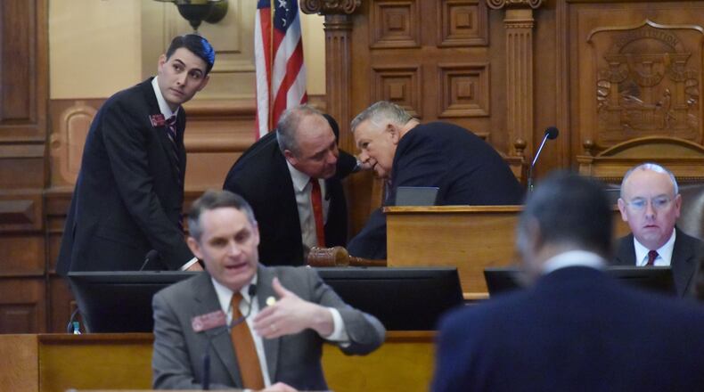 State Rep. Ed Setzler vouches for the "heartbeat bill." HYOSUB SHIN / HSHIN@AJC.COM