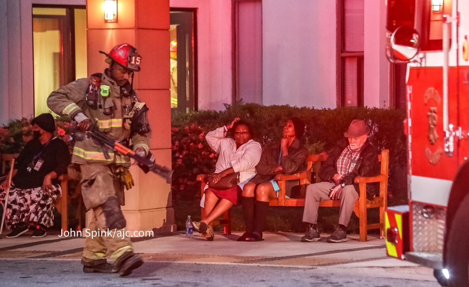 Cheshire Bridge High Rise fire
