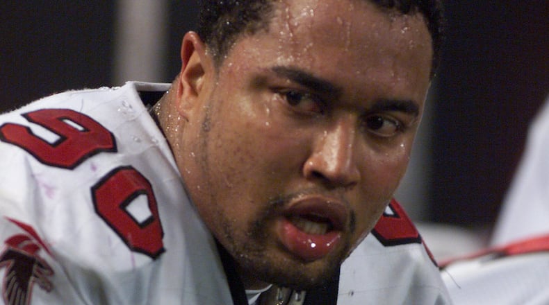 In the second round, the Falcons selected defensive end Chuck Smith from Tennessee.