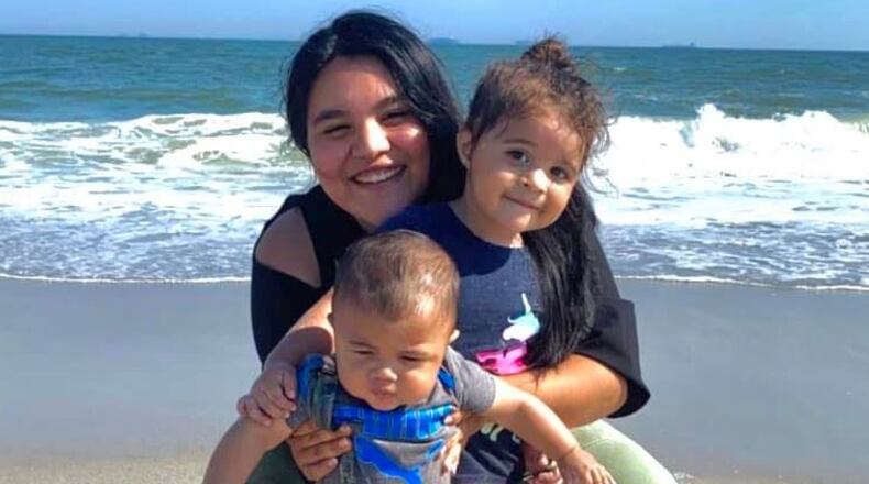 Johana Cabrales-Hernandez was shot and killed inside her Roswell home on Wednesday. Her boyfriend, Fabien Perry, is wanted for murder in her death.