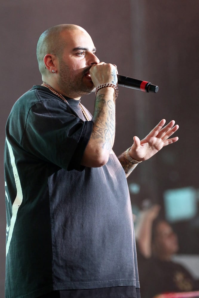 Berner performs as Snoop Dogg brought his High School Reunion Tour to Lakewood Amphitheatre on Wednesday, August 9, 2023. Additional acts included Wiz Khalifa, Too $hort, Warren G, Berner and DJ Drama.
Robb Cohen for the Atlanta Journal-Constitution
