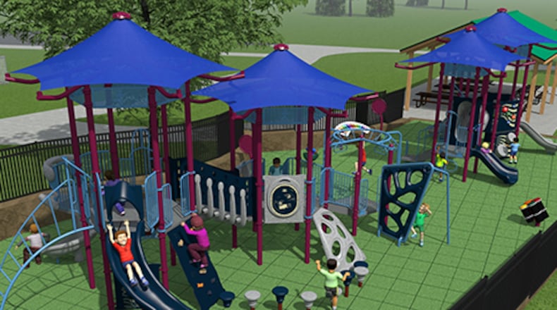 Gwinnett Commissioners recently approved plans to replace playground equipment at Bethesda Park and Ronald Reagan Park in Lawrenceville. (Courtesy Gwinnett County)