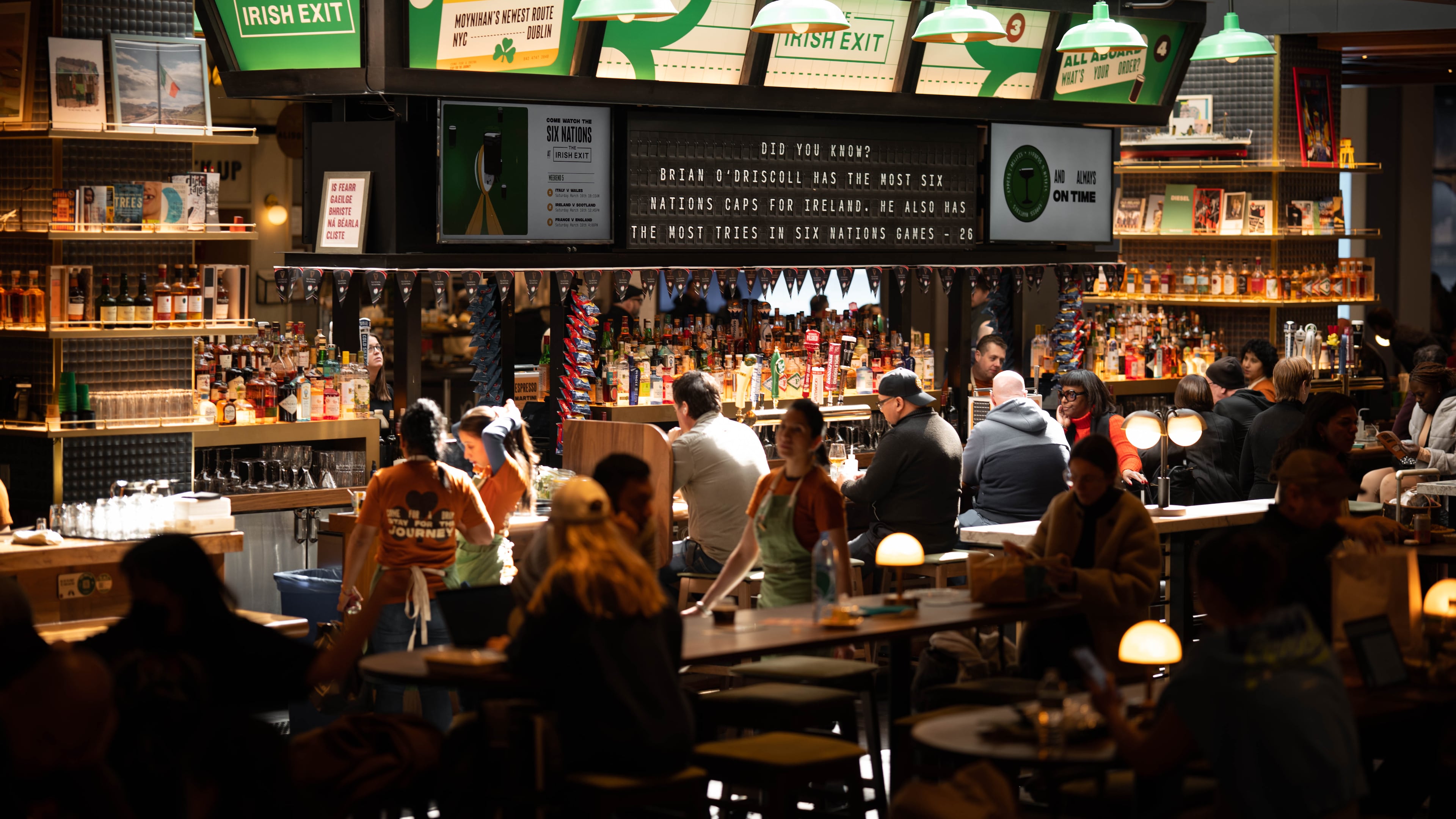A rendering shows the Irish Exit, a New York City-based bar set to open in Centennial Yards. (Courtesy of the Irish Exit)