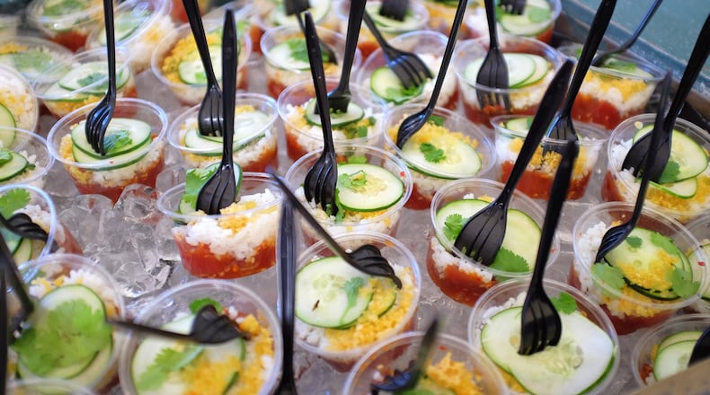 With more than 100 restaurants participating, Taste of Atlanta will have something for everyone, including seafood lovers. One previous offering was Big Eye Tuna Poke from W.H. Stiles Fish Camp. CONTRIBUTED BY BRANDON AMATO