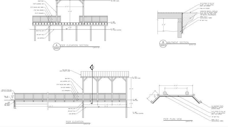 The Milton City Council recently approved two contracts with Tri Scapes, Inc. for the construction of a fishing pier, pavilion and ADA-accessible trail at Providence Park. (Courtesy City of Milton)