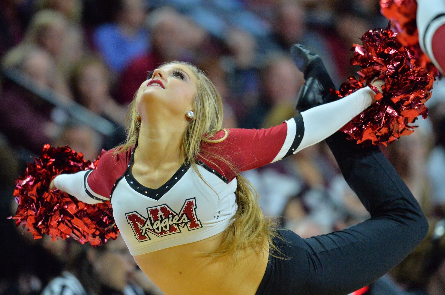 NCAA cheerleaders