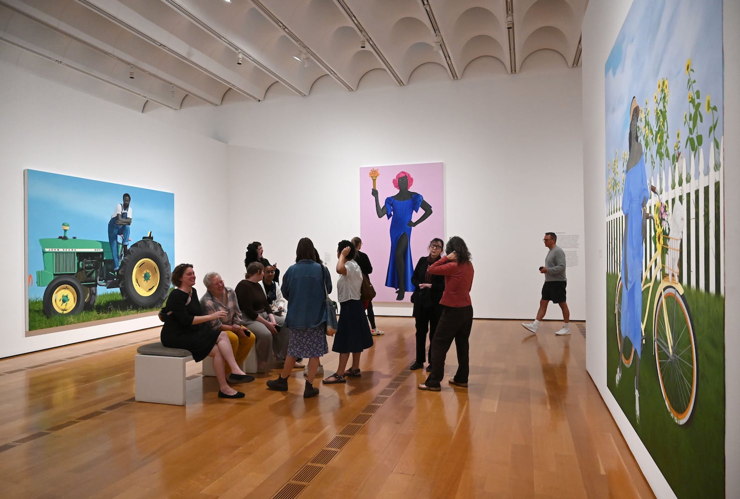 Amy Sherald famous. ‘American Sublime’ shows