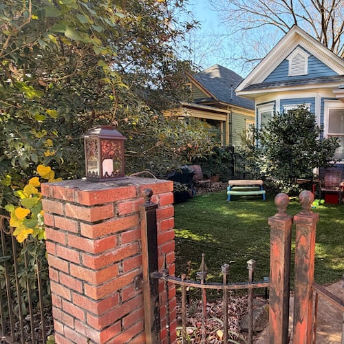 This home, located at 585 Boulevard SE in Grant Park, is the former Georgia Milk Confederation Store and Miss Georgia Dairies ice cream shop. The home is one of 10 on this year’s Grant Park Candlelight Tour of Homes. (Courtesy of Grant Park Candlelight Tour of Homes)