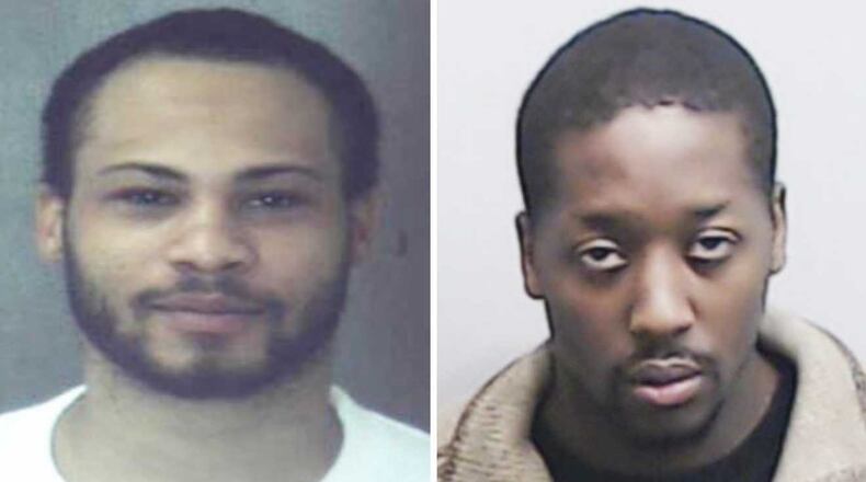 David Jarrell Gause, left, and Wayne Jackson are accused of holding two men captive for days of torture in a DeKalb County home.