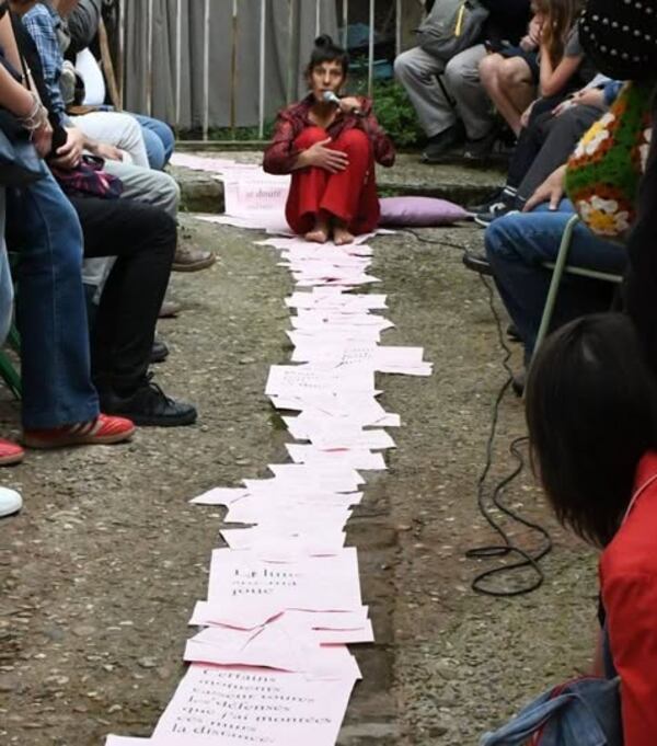 Core Dance and artist in residence Sarah Turquety invite guests to experience the creative process in the studio’s downtown Decatur alleyway, 6:30-8 p.m. Tuesday, June 2. (Photo courtesy of Core Dance)