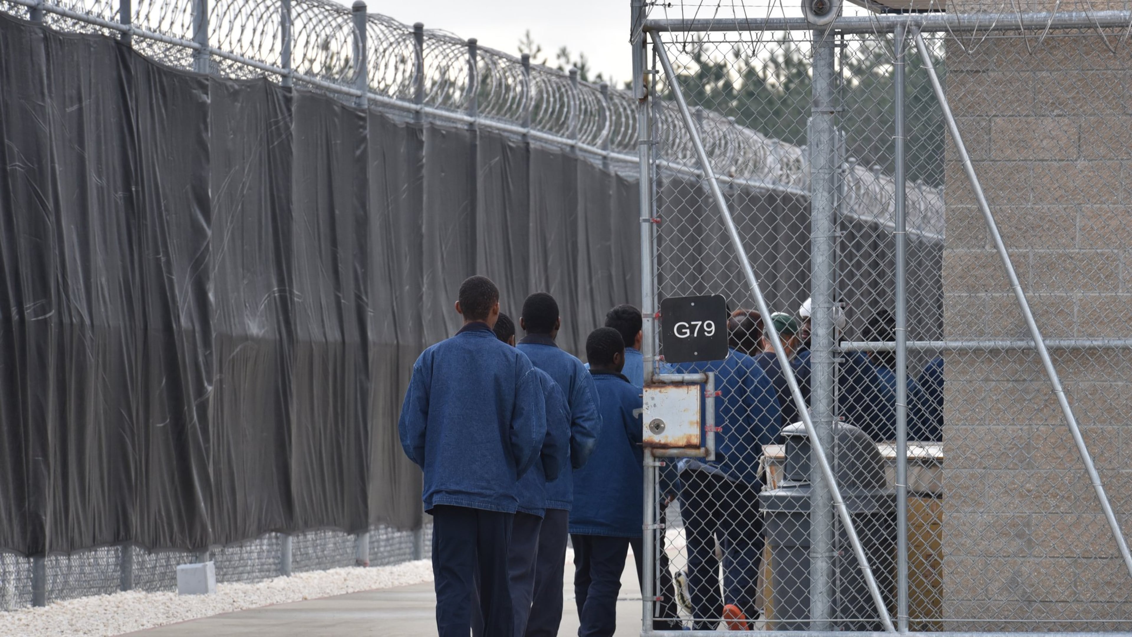 U.S. Immigration and Customs Enforcement and The GEO Group are considering expanding the Folkston ICE Processing Center in Charlton County. (Hyosub Shin/AJC)