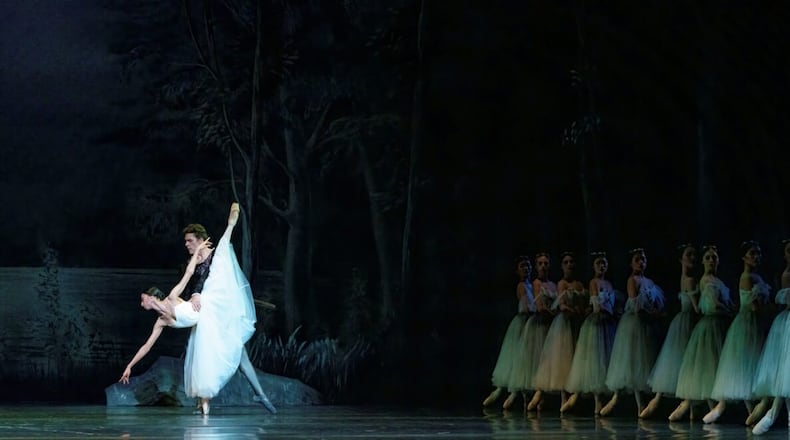 Atlanta Ballet will perform “Giselle” from Friday to Sunday at Cobb Energy Performing Arts Centre. (Courtesy of Atlanta Ballet/Kim Kenney)