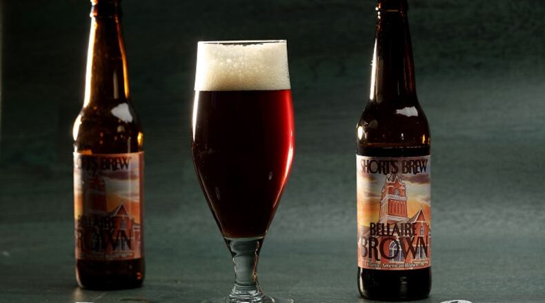 Short's Brewing's Bellaire Brown has an alluring web of flavors: tofee, caramel, milk chocolate and even a wisp of coconut. (Michael Tercha/Chicago Tribune/TNS)