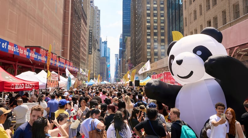 The streets of Manhattan are packed with crowds for Panda Day, the popular street fair that inspired founder BiuBiu Xu to expand the event to a full-scale, three-day festival called Panda Fest. The first city on Panda Fest's national tour is Atlanta April 4-6, followed by Philadelphia, Boston, Seattle and the Twin Cities. The festival is sold out in Atlanta.