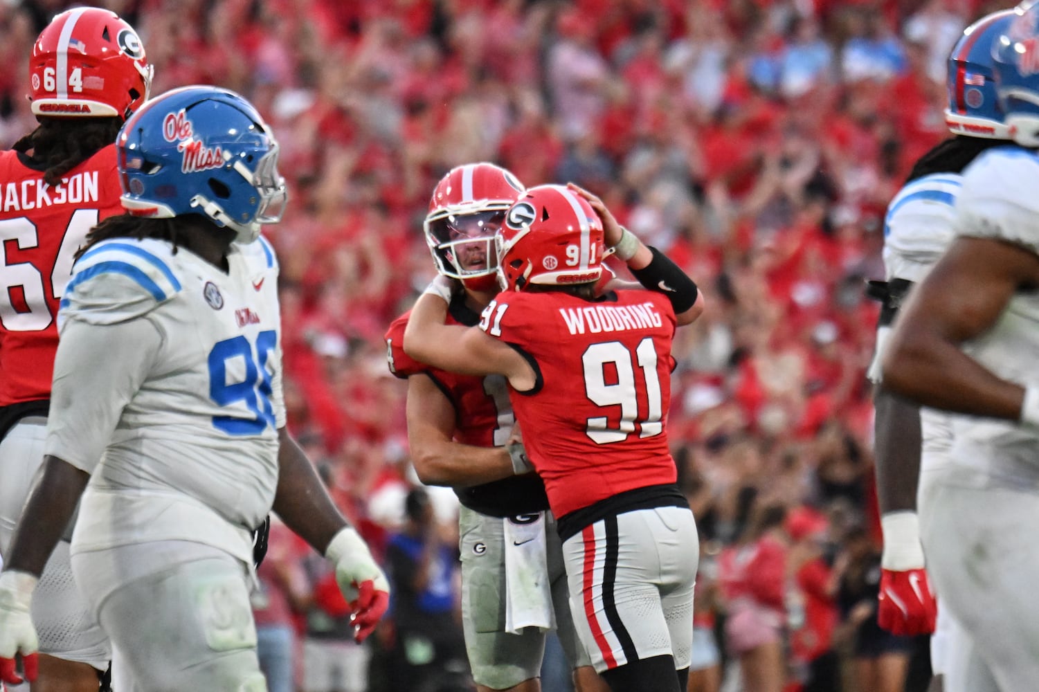 Georgia vs Ole Miss football