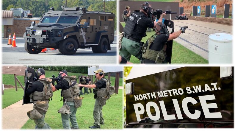 Chamblee will join forces with Sandy Springs, Brookhaven, Dunwoody and Johns Creek as part of the North Metro SWAT Police. COURTESY SANDY SPRINGS POLICE
