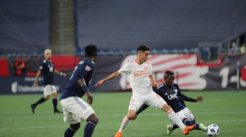 Atlanta United played New England to a 1-1 draw on Wednesday at Gillette Stadium in Foxborough, Mass. (Atlanta United)