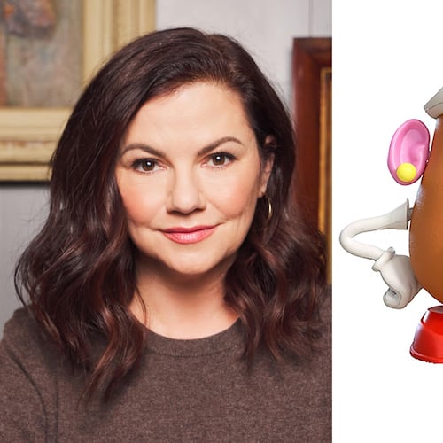 Former Atlantan and a co-founder of Whole World Theatre, Anna Vocino, is the voice of Mrs. Potato Head in "Toy Story 5," which premieres this week. Estelle Harris, who voiced the character in the first four installments of the franchise, died in 2022. (Courtesy of Anna Vocino, Disney)