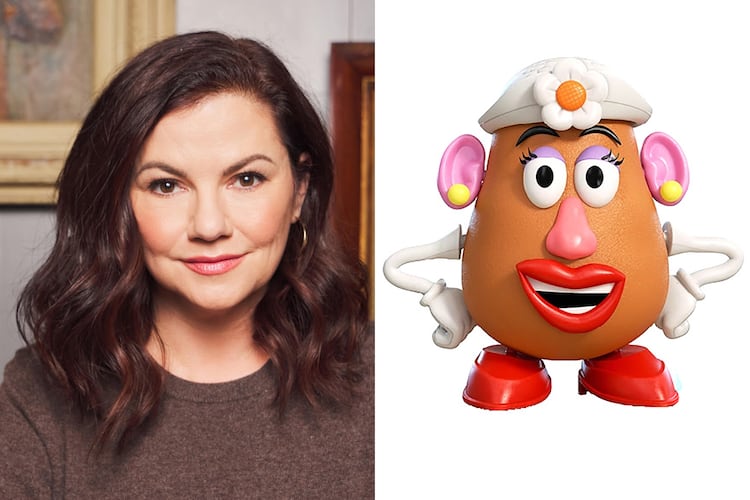 Former Atlantan and a co-founder of Whole World Theatre, Anna Vocino, is the voice of Mrs. Potato Head in "Toy Story 5," which premieres this week. Estelle Harris, who voiced the character in the first four installments of the franchise, died in 2022. (Courtesy of Anna Vocino, Disney)