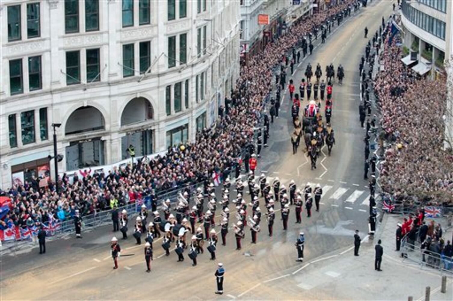 Margaret Thatcher funeral