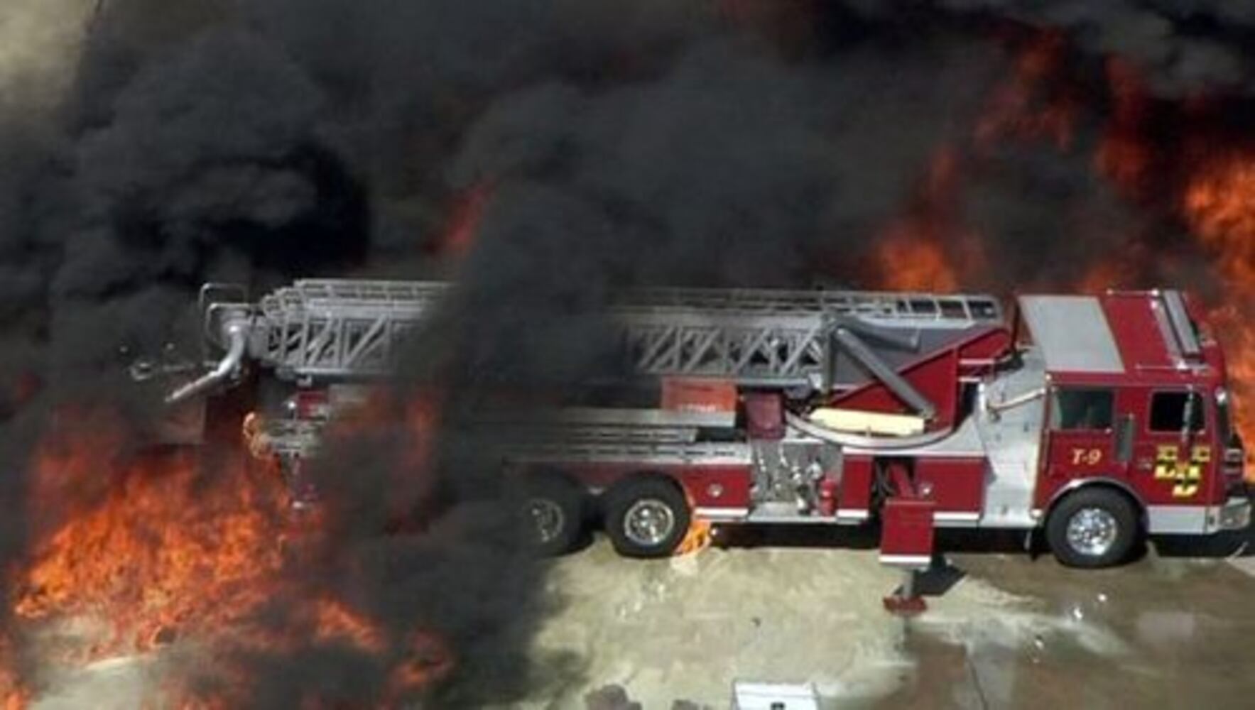 Chemical fire at Texas plant