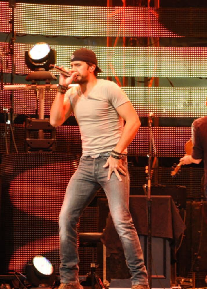 Luke Bryan at the Houston Rodeo