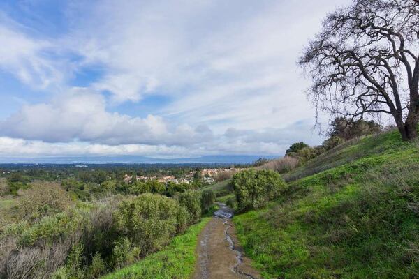 A panoramic view in Rancho San Antonio County Park in Santa Clara County, Calif. A mountain lion attacked a 6-year-old girl Sunday while she was walking on a trail at the Rancho San Antonio County Park and Open Space Preserve in Cupertino.