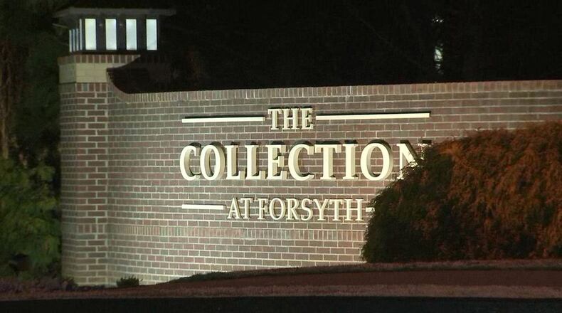 A man is in critical condition after being stabbed several times during a road-rage dispute at a Forsyth County shopping center, authorities said.