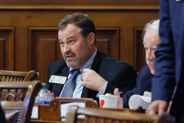 Rep. Kasey Carpenter, R-Dalton, first took office in 2017.