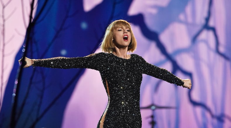 LOS ANGELES, CA - FEBRUARY 15: Singer Taylor Swift performs onstage during The 58th GRAMMY Awards at Staples Center on February 15, 2016 in Los Angeles, California. (Photo by Kevork Djansezian/Getty Images)